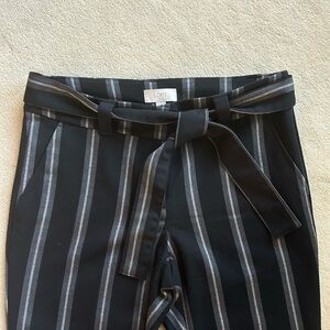 LOFT pin striped pants